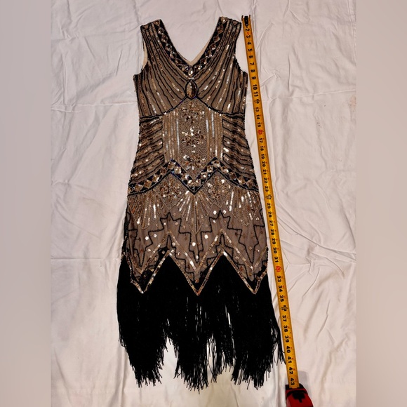 1920’s Style Fringe Flapper Dress - Picture 4 of 7